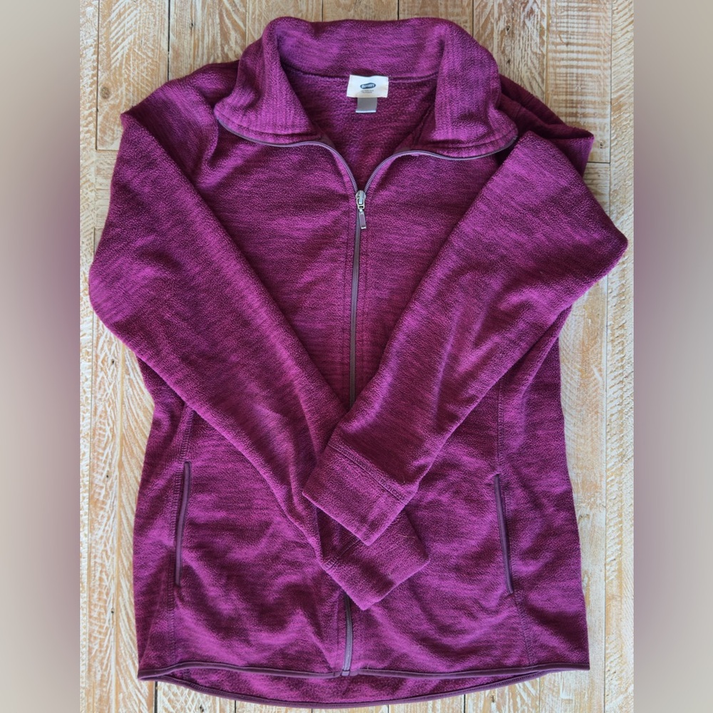 💜Old Navy Women’s Petite Full-Zip Fleece Jacket💜 ~Small
